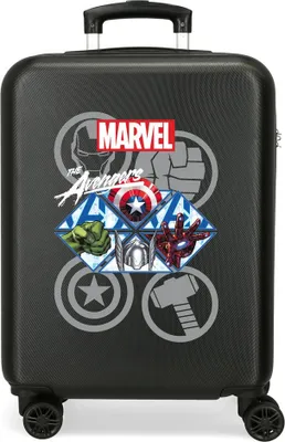 Image de JOUMMABAGS Mallette de voyage ABS Avengers Heroes plastique ABS, 55 cm