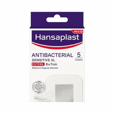 Produktbild von Hansaplast Sensitive XL 6x7 5U