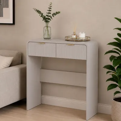 Produktbild von Milton & Oldbrook Konsolentisch 79,5 cm Odda Beige