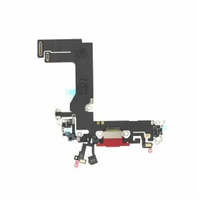 Produktbild von Ladebuchse für iPhone 13 Mini Rot Dock Connector Flex