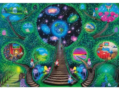 Obrázek produktu pro Magnolia Puzzle Gnome's World - 1000 dílků puzzle hry
