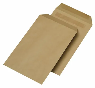 Produktbild von 500 Mailmedia Versandtaschen DIN C5 braun selbstklebend