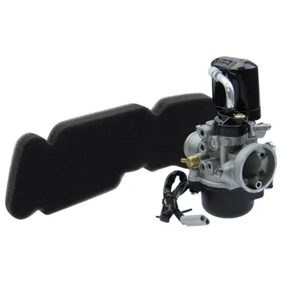 Produktbild von Sportowy zestaw gaźników: gaźnik 17,5 mm E-Choke + filtr powietrza RMS Piaggio TPH Typhoon Vespa LX 50