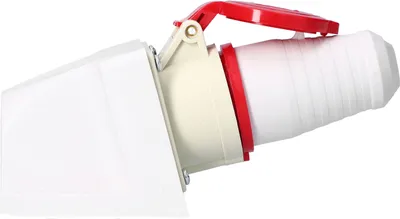 Imagen del producto de Conector industrial, enchufe de 3 fases, 4 pines, resistente al agua, para montaje superficial. Juego de enchufes de 380V/415V, 16A, 3P+E