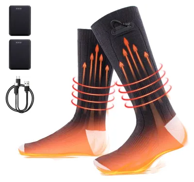 Obrázek produktu pro Vyhřívané ponožky pro lyžování a outdoorové aktivity
