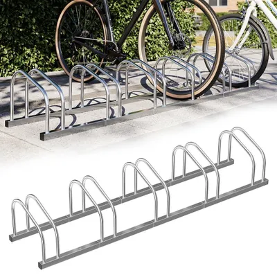 Immagine prodotto di Supporto per bicicletta da pavimento o da parete, in acciaio