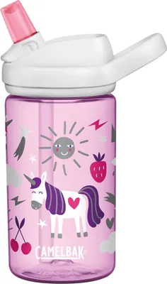 Produktbild von CamelBak eddy, 400 ml, Pink, Unicorn Party, Kind, Mädchen, Polypropylen