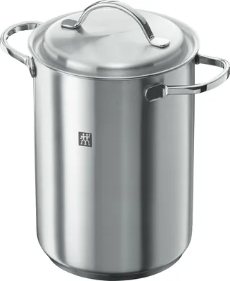 Produktbild von Zwilling Küchenhelfer Specials Spargeltopf / Pastatopf mit Edelstahlkorb 4,5 L / d: 16 cm / h: 27,3 cm