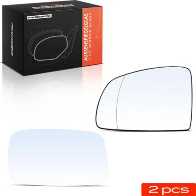 Produktbild von Frankberg 2x Spiegelglas Außenspiegel Vorne Links Rechts für Opel Meriva A 2003-2010