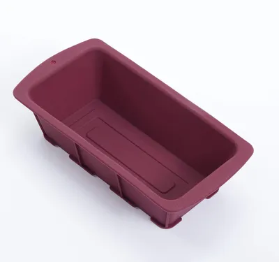 Silikon-Kuchenform, rechteckig, 26x13,2x6,5 cm, antihaft, BPA-frei