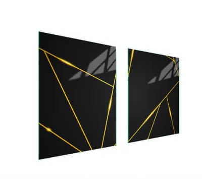 Produktbild von Glasschutzplatte Für Herd 85X52 Schwarz