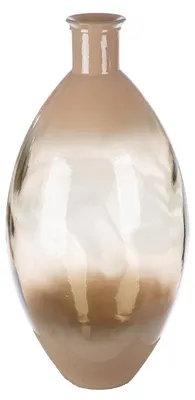 Immagine prodotto di Gilde Bodenvase, bauchig, "Novelle", Glas, braun, VE 1, H. 59 cm, D. 29 cm 57581 4063387575819