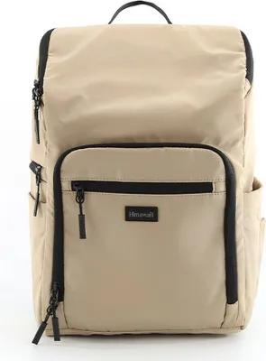 Immagine prodotto di Himawari | Zaino trolley multifunzionale, con scomparto per laptop, beige, 28x38x17 cm