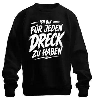 Productafbeelding van Ik ben voor alles te koop. Grappige opmerking. Sarcastische trui/pullover, zwart, maat 3XL
