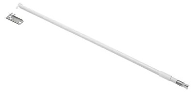 Produktbild von GTV Reling mit Rückwandhalter links/rechts, 500 mm, weiß – Anwendung in der MetalBox-Schublade; Farbe: weiß; Länge: 393 / 404, 443 / | Högert Technik