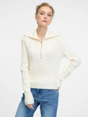 Produktbild von Orsay Cremefarbener Damenpullover 1000911A00109__L