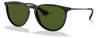 Zdjęcie produktu dla Ray-Ban ERIKA CLASSIC, Dorosły, Uni , Aviator, Czarny, Soczewki spolaryzowane, Nylon