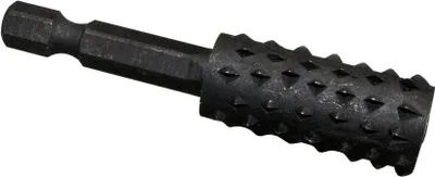 Produktbild von Runde Raspel mit 1/4" Sechkantschaft Ø 16 mm Holzfräser für Schlagschrauber