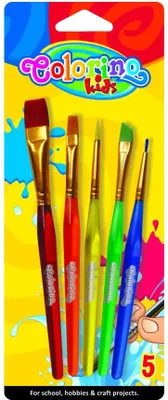 Zdjęcie produktu dla Pędzelki akrylowe 5 szt 32599PTR Colorino
