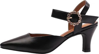 Produktbild von Where´s That From - Damen Sandalen "New", Strassbesatz, PolyurethanWM357 (37 EU Weit) (Schwarz)