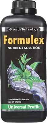 Produktbild von Formulex Pflanzennährstoff 1 L mit allen Makro- & Mikronährstoffen und gepuffertem pH-Wert