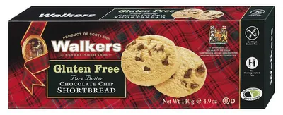 Obrázek produktu pro Walkers Bezlepkový máslový čokoládový chlebíček 140g