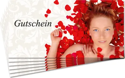 Produktbild von Gutschein Harmonie, 25 Stück, DIN lang
