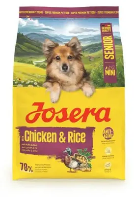 Zdjęcie produktu dla Myślę Josera Mini Senior Kurczak ryż 3 Kg