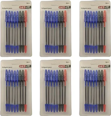 Produktbild von 6 x  Kugelschreiber 8er Set