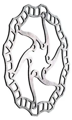 Produktbild von Ashima Aro-08 Ultralight 6b Bremsscheibe Silber 140 mm Silber 140 mm