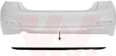Produktbild von VAN WEZEL Zierleiste Stoßfänger Hinten unten für BMW 3 Limousine (F30, F80)