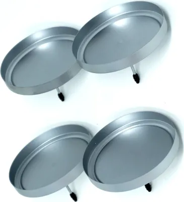 Produktbild von 4 Kerzenhalter ohne Dorn für LED Kerzen bis 7 cm Durchmesser