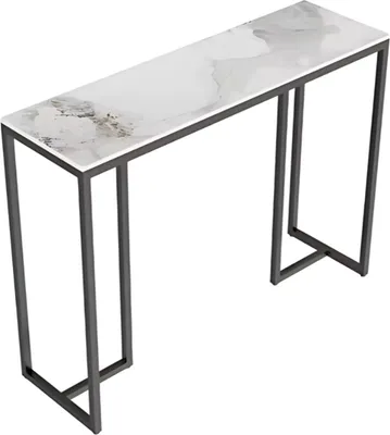 Obrázok produktu pre Konferenčný stolík Emerald – odkladací stolík – nástenný stolík – príručný stolík – 100 cm – mramorový vzhľad
