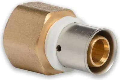 Produktbild von Selfio-Press Aluverbund Pressfitting Übergang Innengewinde 20 x 2 - 3/4' TH + U Kontur DVGW - 10 Stück