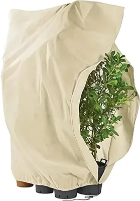 Zdjęcie produktu dla Ochrona roślin na zimę, wymiary 120 x 180 cm, z zapięciem na zamek błyskawiczny
