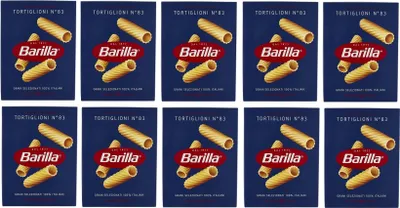Produktbild von 10x Pasta Barilla Tortiglioni Nr. 83 italienisch Nudeln 500 g pack