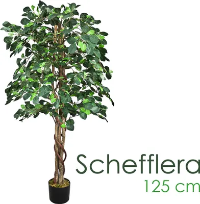 Immagine prodotto di Pianta Albero Artificiale Plastica 125m Bosco Naturale Abitacolo Decovego