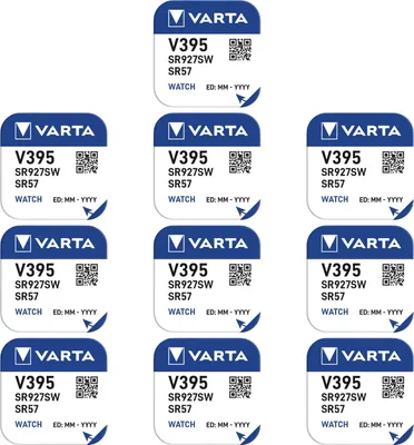 Produktbild von 10x VARTA Uhrenknopfzelle 395 Uhrenknopfzelle