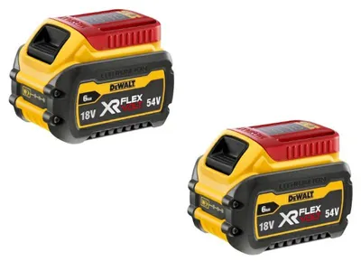 DEWALT Akku 18/54V 6,0/2,0Ah FLEXVOLT DCB546 2 Stück