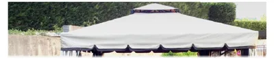 Produktbild von Ersatzplane für Pavillon aus PVC, wasserdicht und winddicht, 3 x 3 m