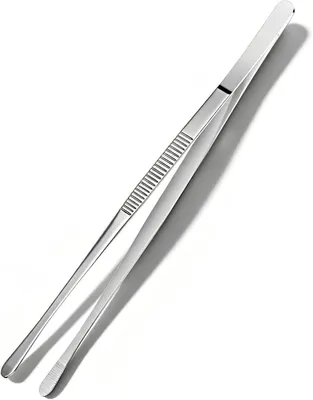Image de Pince de cuisine - 30 cm - Acier inoxydable - Lavable au lave-vaisselle - Antidérapante - Poignée ergonomique