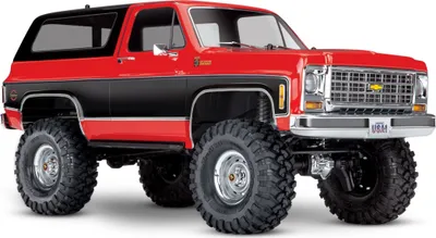 Obrázek produktu pro Traxxas RC Crawler TRX-4 Chevy Blazer 1979 Clipless 1:10 RTR Červená barva