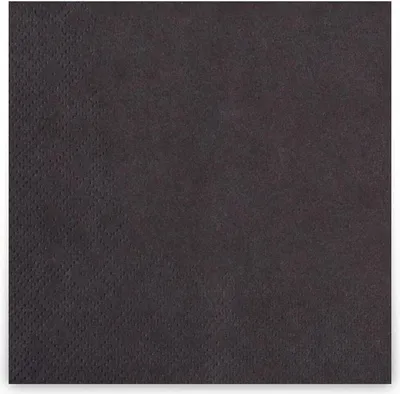 Produktbild von Servietten Funny - 2-lagig - 1/4-Falz - 24 x 24 cm - 3600 Tafelservietten schwarz