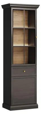 Image de Armoire vitrine Armoire buffet Vitrine en verre Vitrine de cuisine Tiroir