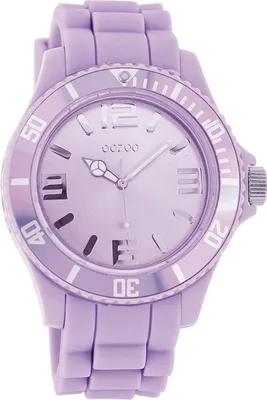 Immagine prodotto di Oozoo orologio da polso viola silicone orologi da donna analogico al quarzo UOC4365A