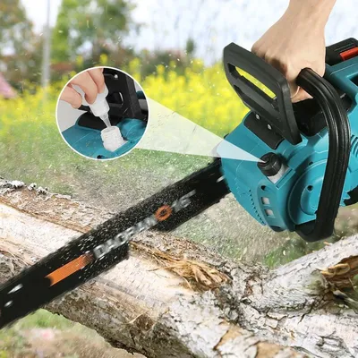 Obrázok produktu pre Elektrická reťazová píla – akumulátorová – 3500 W – 16-palcová reťaz – bezuhlíkový motor – záhradné náradie