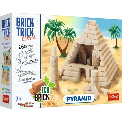 Obrázek produktu pro Trefl Brick Trick Travel, Stavební bloky, 7 rok/roky, Karton, Dřevo, 260 kusů, 1,53 kg