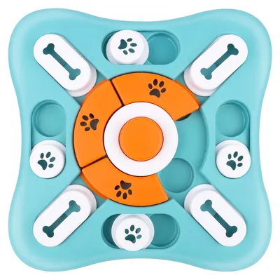 Interaktives Puzzle-Spielzeug für Hunde und Katzen, Futterspender