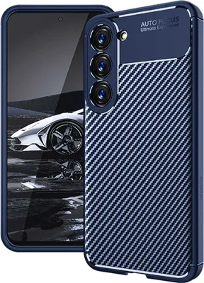 Produktbild von imoshion Carbon-Hülle Samsung Galaxy S23 - Blau