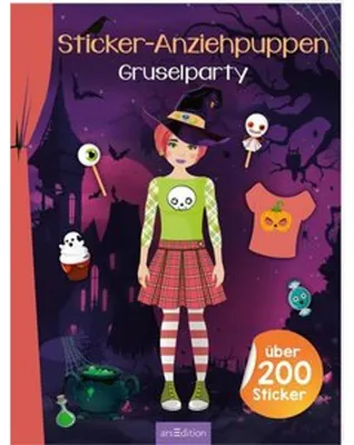 Immagine prodotto di Sticker-Anziehpuppen - Gruselparty